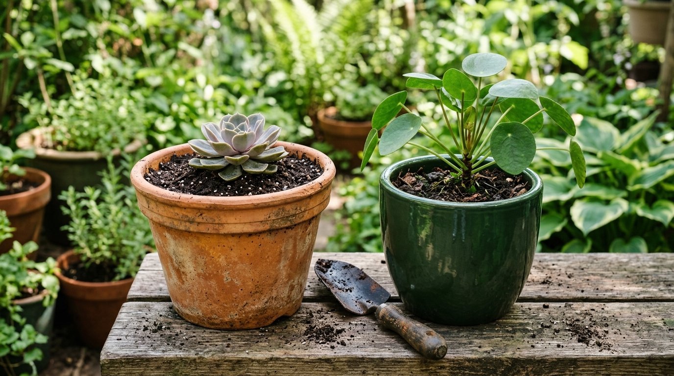 Guáa para elegir la maceta perfecta: Materiales, tamaños y el secreto del buen drenaje