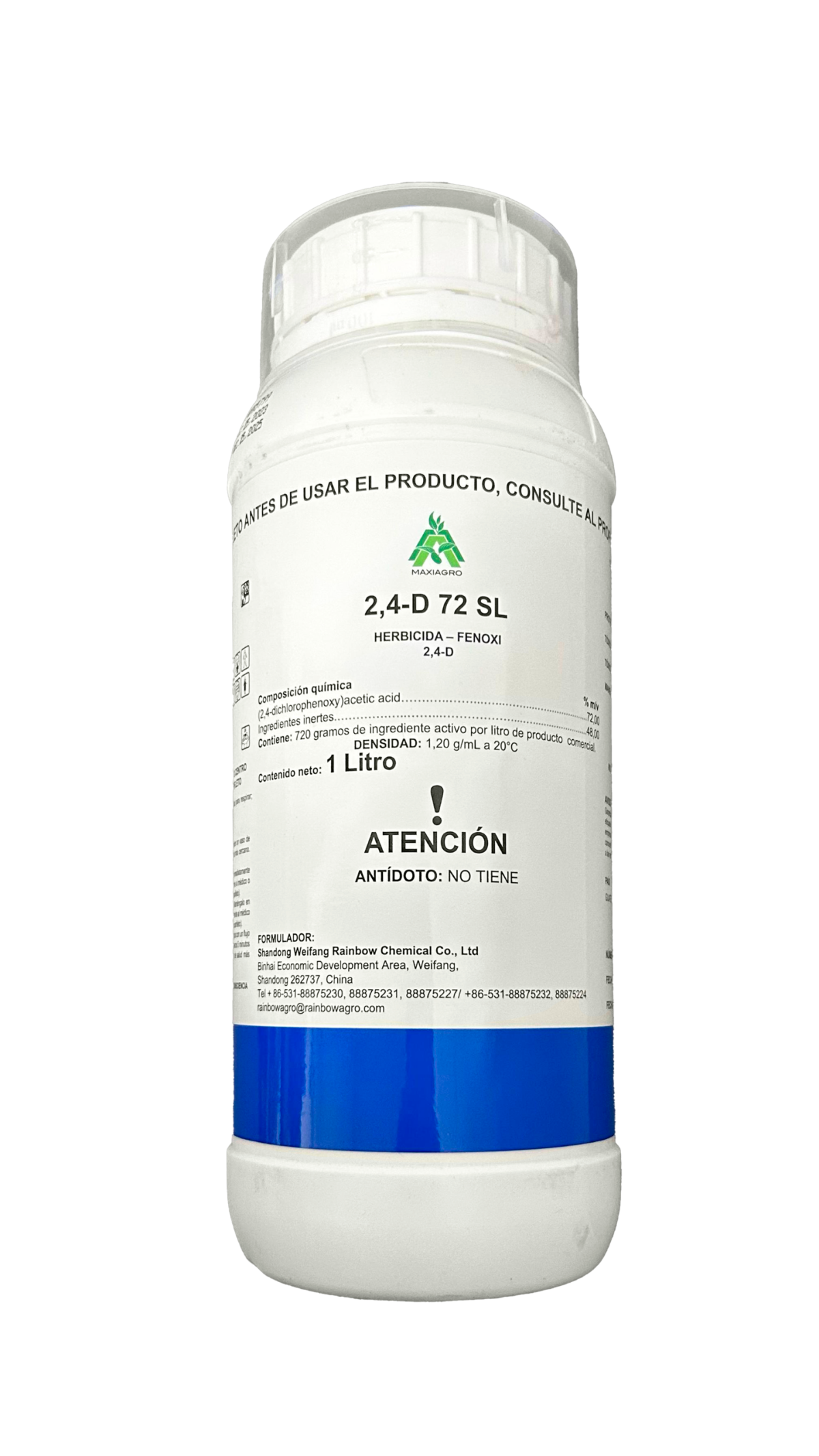 2-4-D DMA72 SL LITRO HERBICIDA