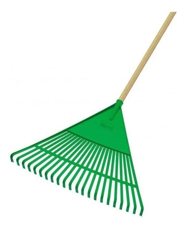 Escoba Plastica - 22D - Verde - MT