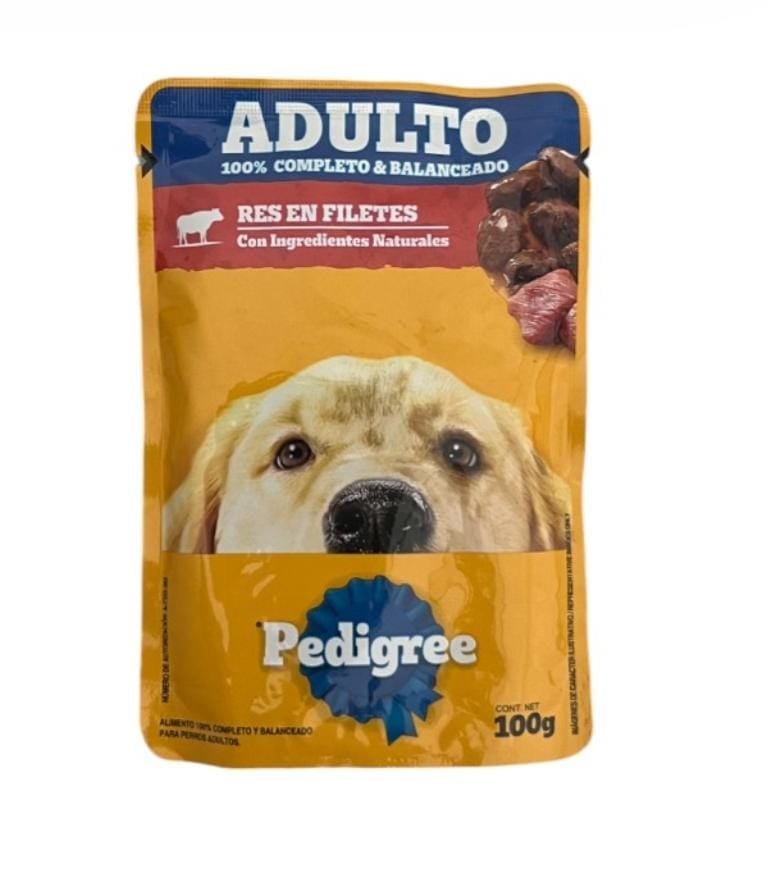 PEDIGREE ADULTO RES EN FILETES