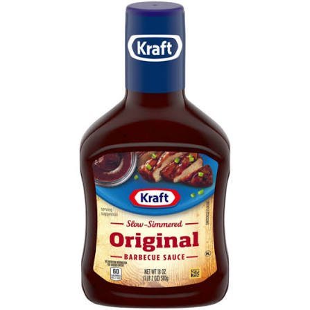 KRAFT BBQ ORIGINAL 18 OZ