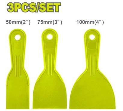 JUEGO DE ESPATULAS PLASTICA 3pcs