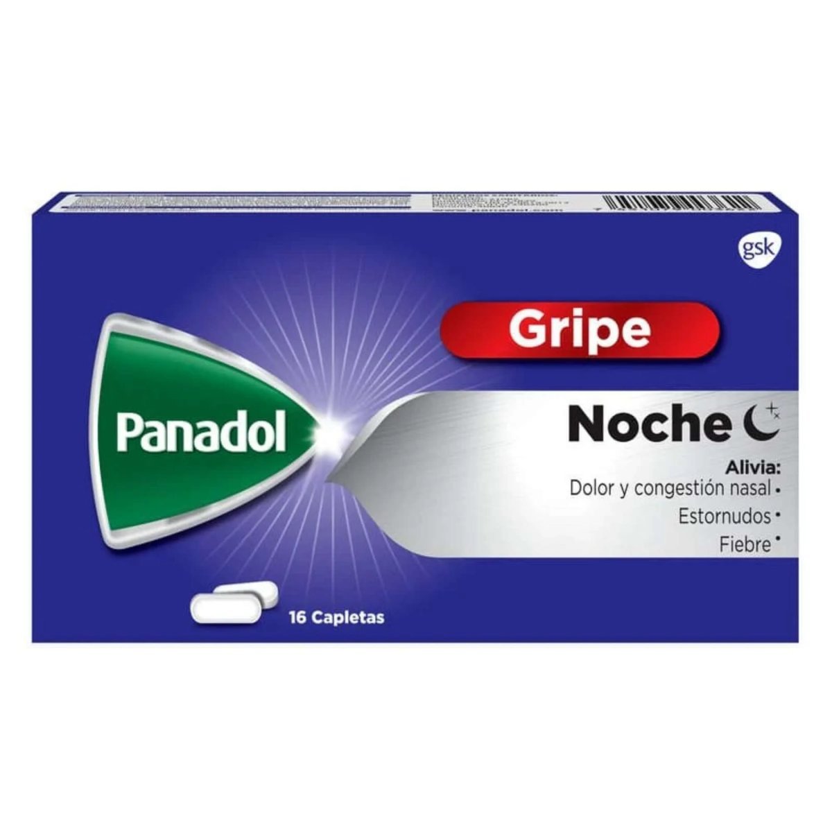 PANADOL NOCHE DE 16 UNIDADES