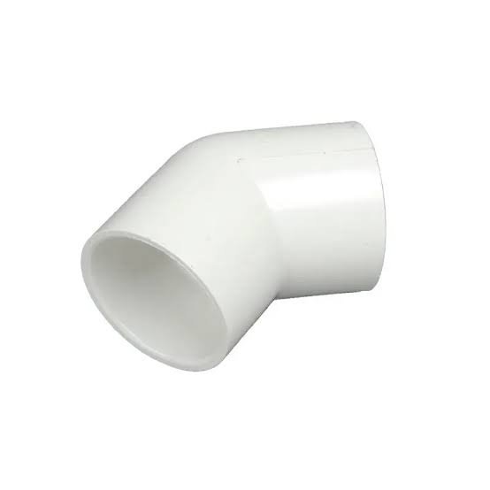 CODO 1" X 45 PVC -AGUA