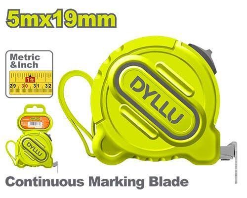 CINTA METRICA PLASTICA 5MX19MM