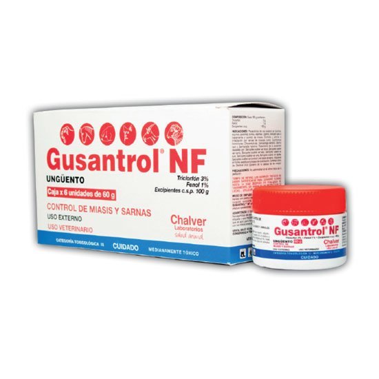 GUSANTROL NF 60gr triclorfon