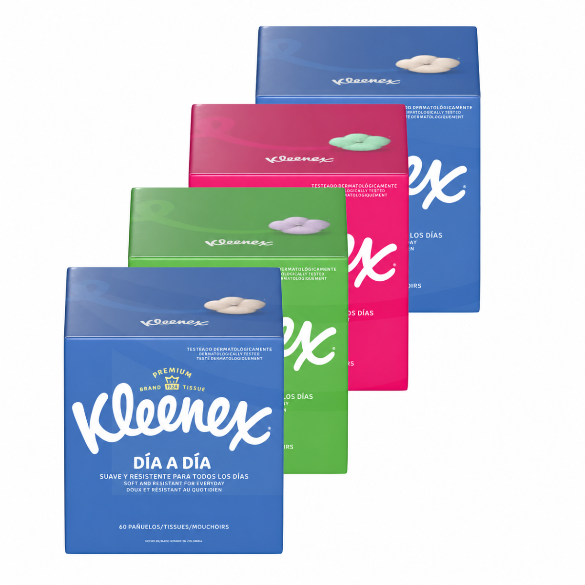 KLEENEX ORIG. CUBO 60 PAÑUELOS