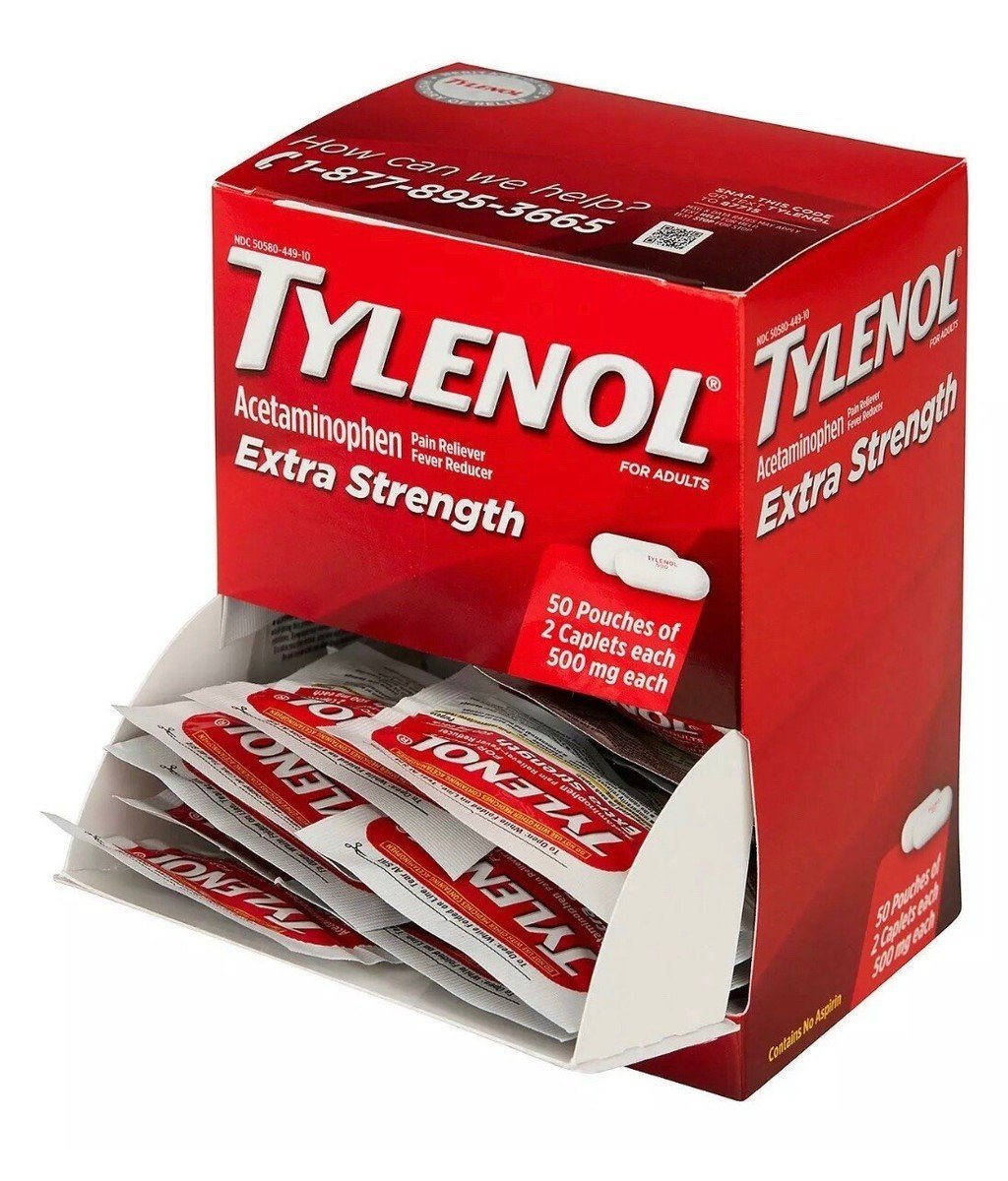 TYLENOL SOBRES POUCHES