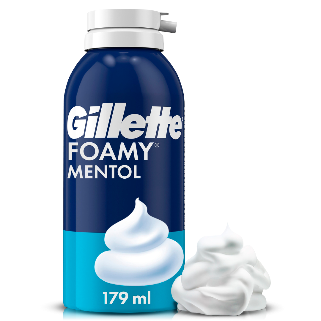 GILLETTE CREMA AFEITARFOAMMY MENTOL
