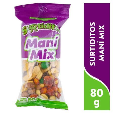 SURTIDITOS MANI MIX 80G