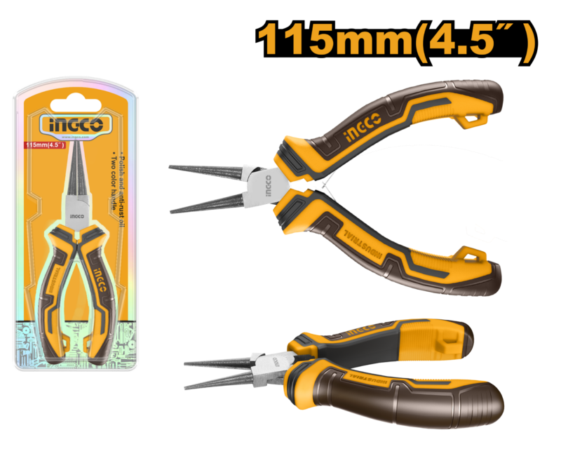 MINI ALICATE DE PUNTA REDONDA 4.5´´