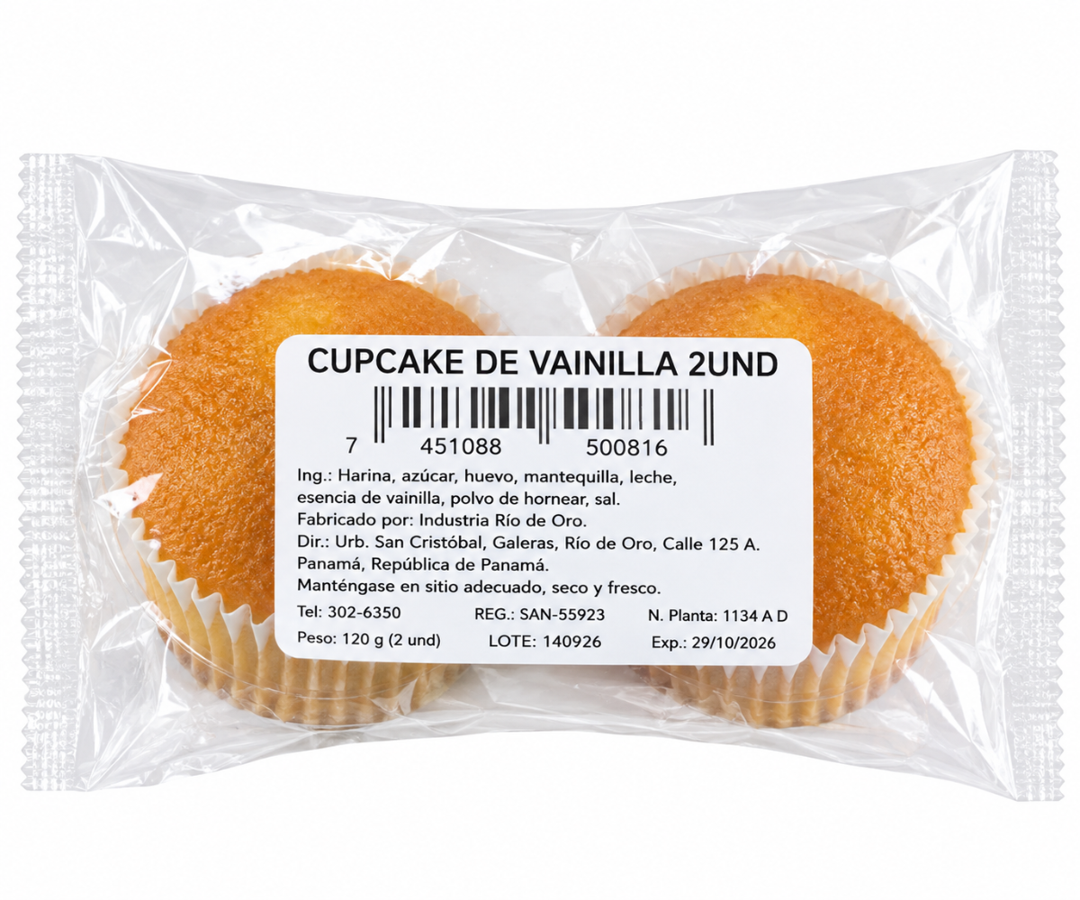 CUPCAKE DE VAINILLA 2UND