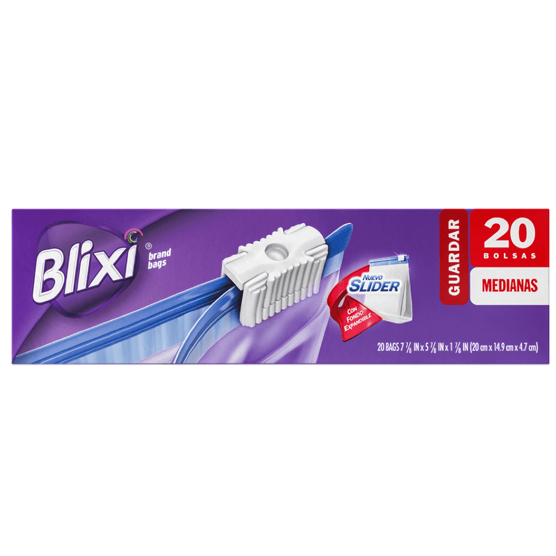 ZIPLOC BLIXI P/GUARDAR M 20