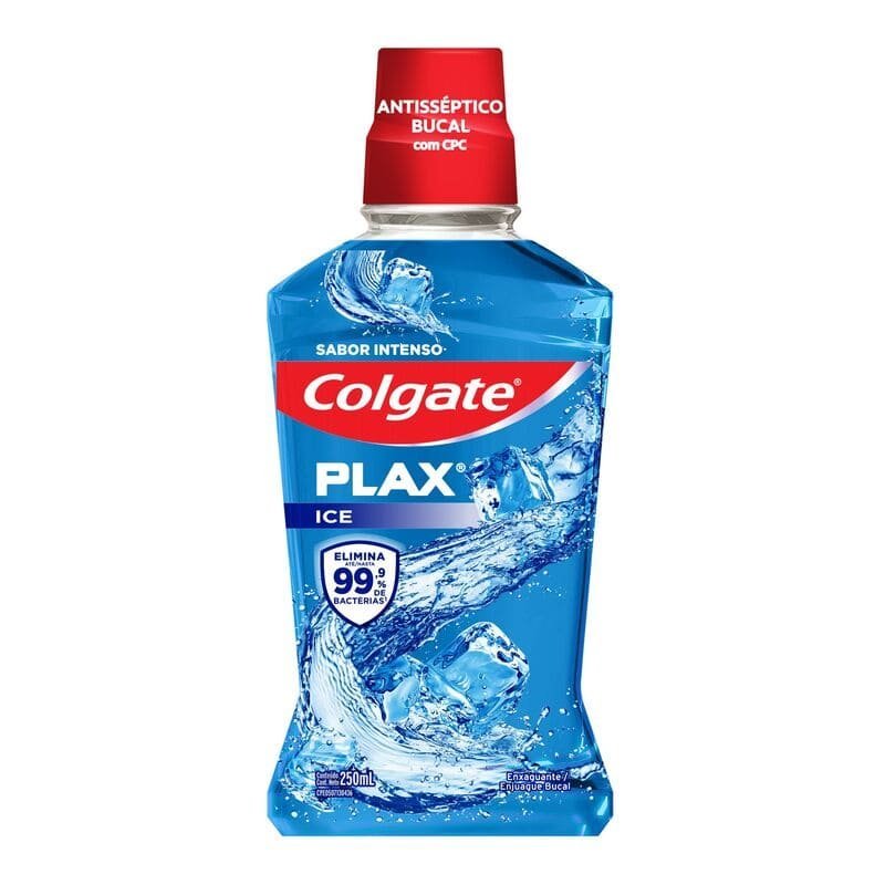 COLGATE ENJUAGUE PLAX ICE 250 ML