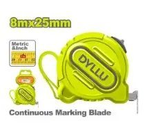CINTA METRICA PLASTICA DE 8MM X 25MM