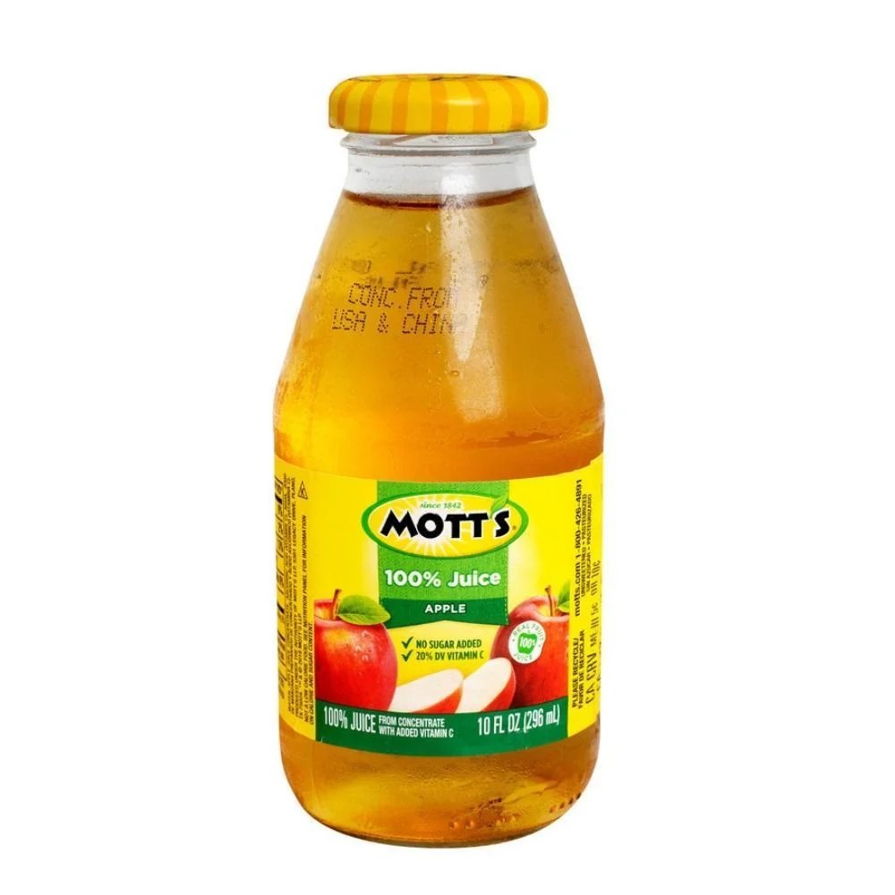 MOTTS APPLE JUICE - 10 OZ