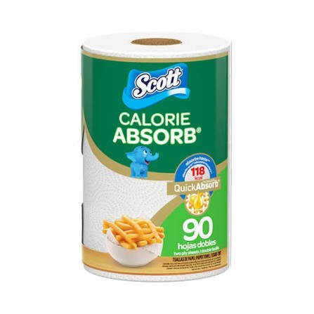 SCOTT PAPEL TOALLA CALORIE ABSORB X 1 -