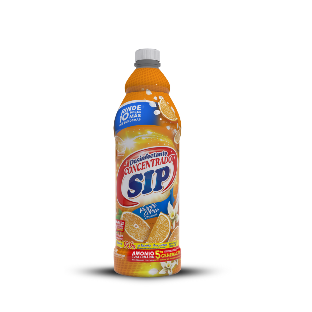 SIP VAINILLA CITRICA DESINFECT 830ML