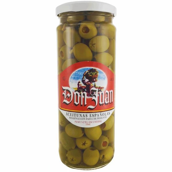 DON JUAN ACEITUNA MANZANILLA RELLENA CON PASTA DE PIMIENTO-85 g