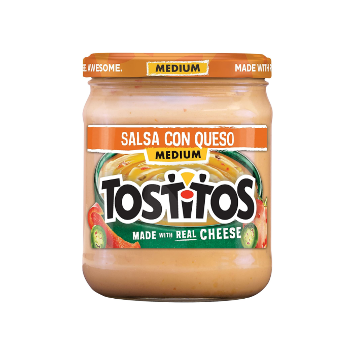 TOSTITOS SALSA CON QUESO 15 OZ.