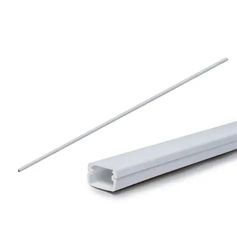MOLDURA PLASTICA D CONTACTO 6.5 BLANCA