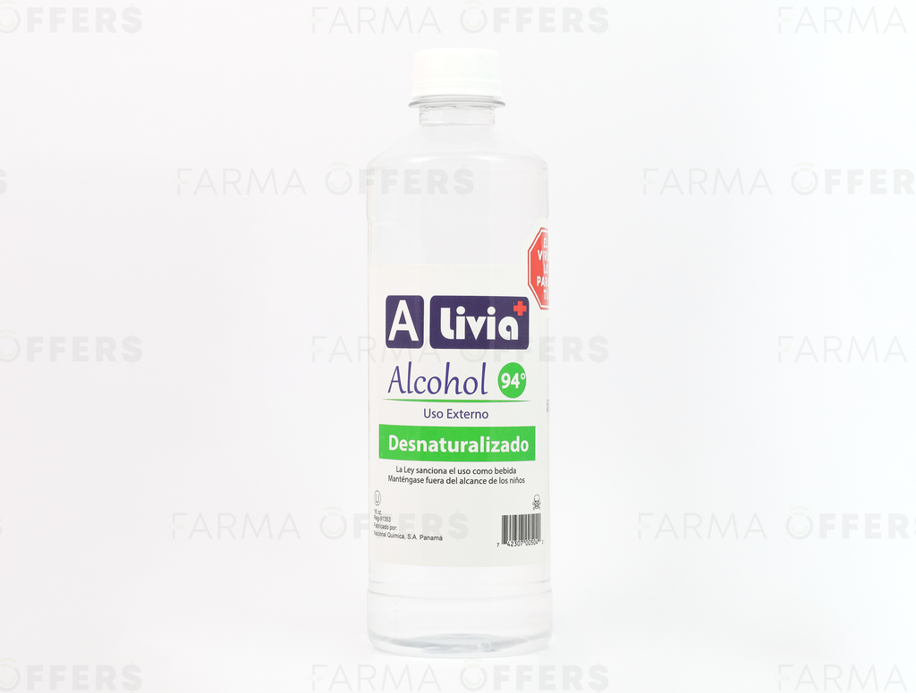 Alcohol Alivia 94° 24oz