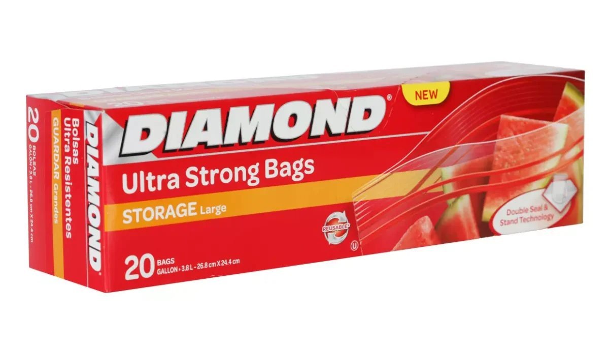 DIAMOND BOLSITAS GUARDAR / L / 20 UNIDADES