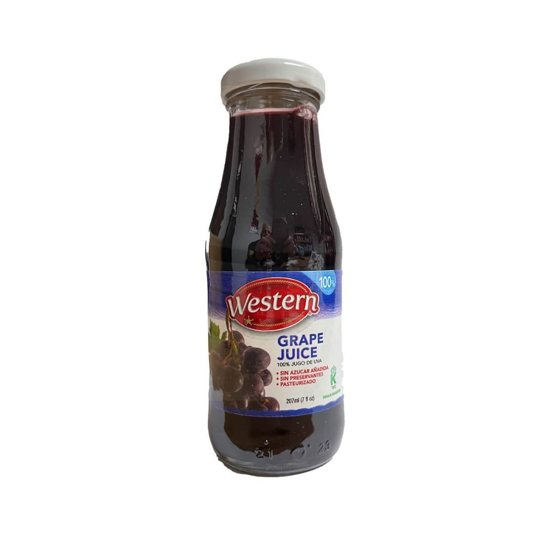 WESTERN JUGO DE UVA-7 oz