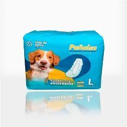 PAÑALES DESECHABLES GRANDE PARA MACHOS ( L ) 400g 12 PZAS PESO 5-17KG