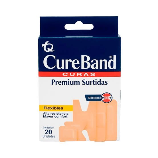 CUREBAND VENDITA ELASTICAS SURTIDO 20S