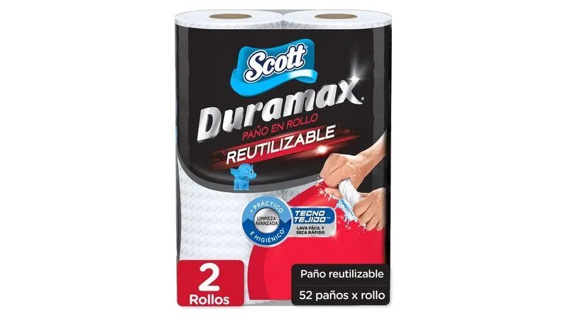 SCOTT DURAMAX PAÑO REUTILIZABLE X 2 - 2 UNID. - 6
