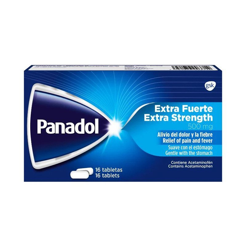 PANADOL EXTRA FUERTE 1 UNIDAD