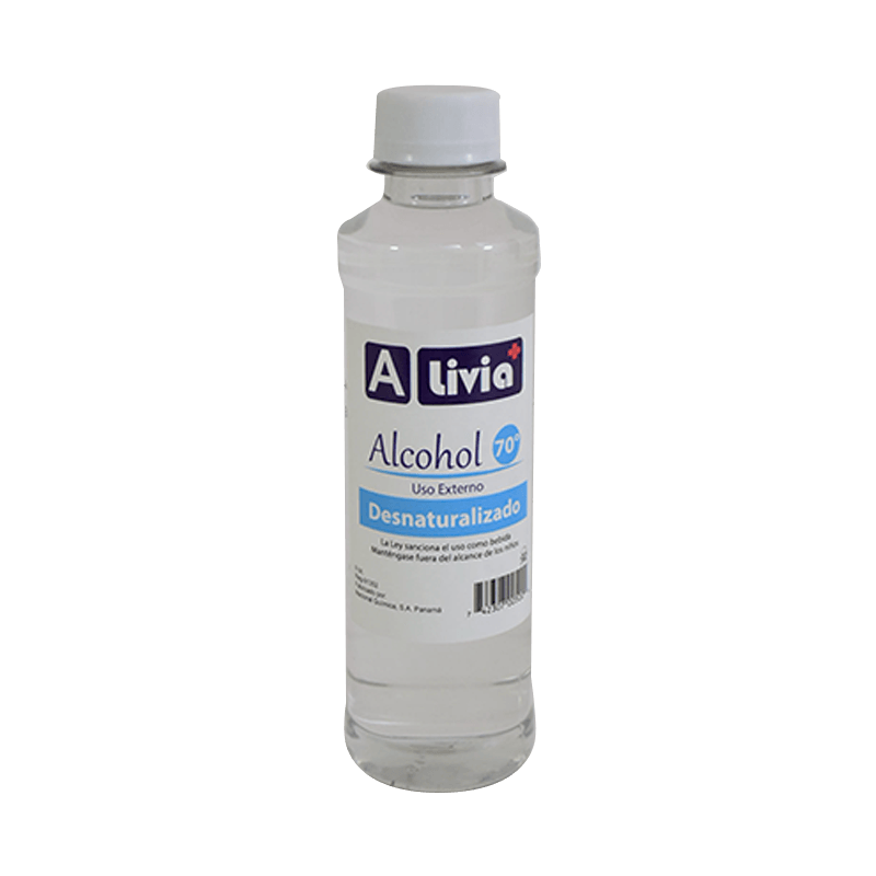 Alcohol Alivia 70° 8oz
