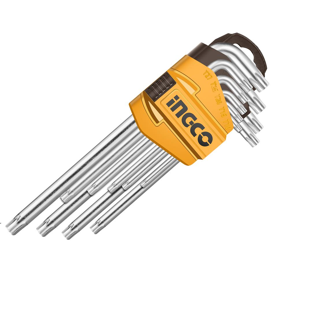 SET DE LLAVE L TORX 9 PZS