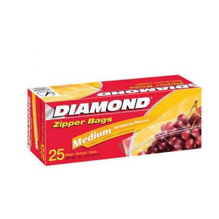 DIAMOND BOLSITAS GUARDAR / M / 25 UNIDADES