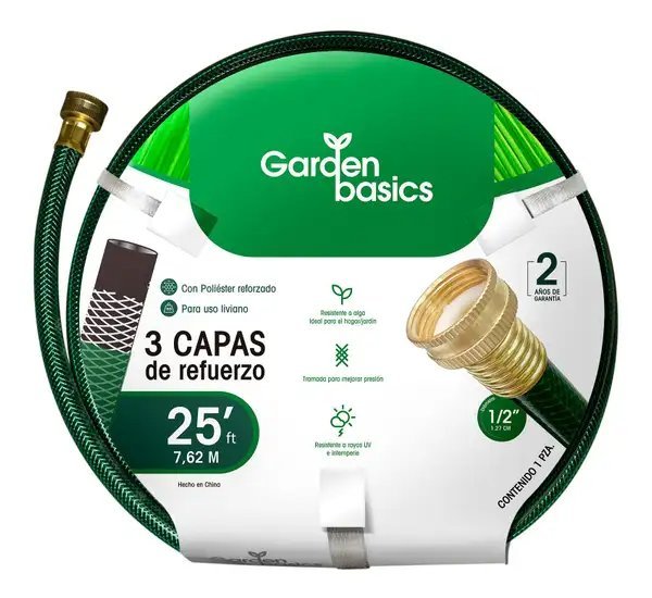MANGUERA REFORZADA DE 1/2X25