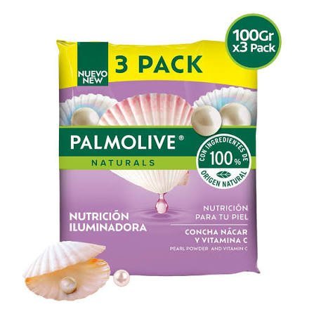 PALMOLIVE NATURALS JABON TONO PERFECTO 3-PACK 300 GR