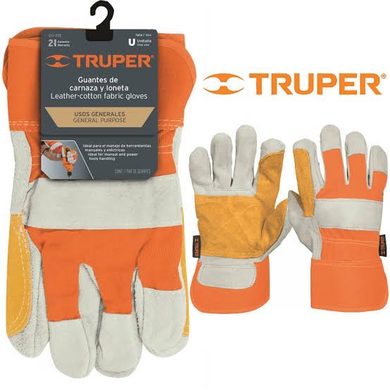 GUANTES DE CUERO REFORZADOS