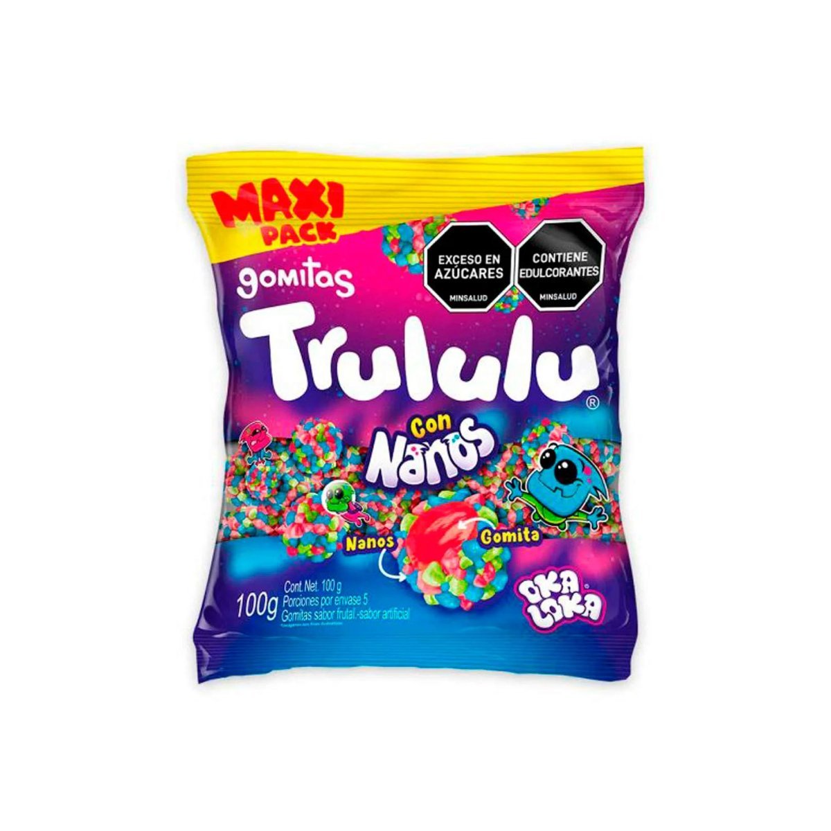Gomitas Trululu con nanos 100g