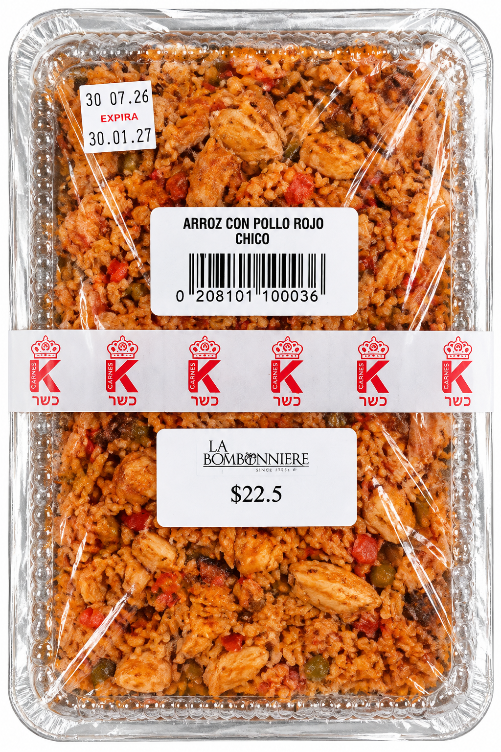 ARROZ C/POLLO ROJO CHICO SIN ACHIOTE