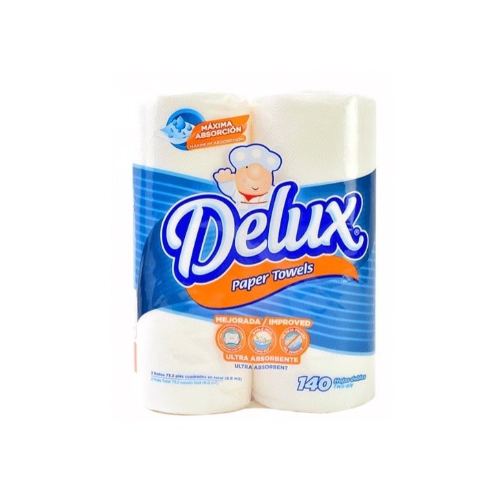 PAPEL TOALLA DELUX BLANCA