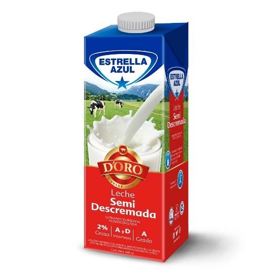 LECHE SEMIDESCREMADA 2% 946 ml