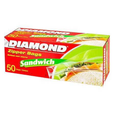 DIAMOND BOLSITAS SANDWICH / 50 UNIDADES