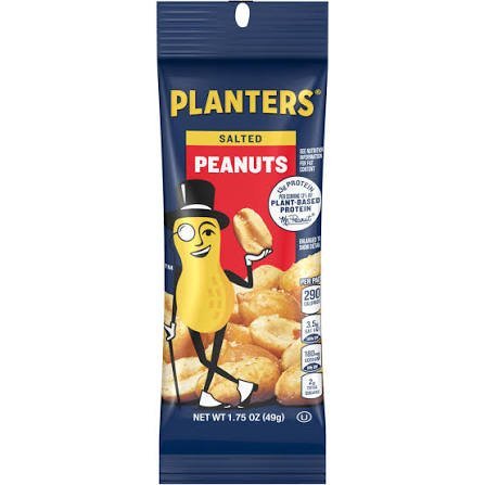 PLANTERS SALTED PEANUTS -1.7 5OZ